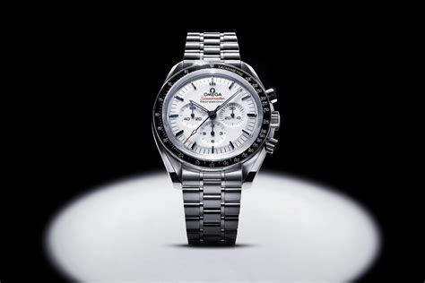 omega white gold speedmaster|omega speedmaster professional white dial.